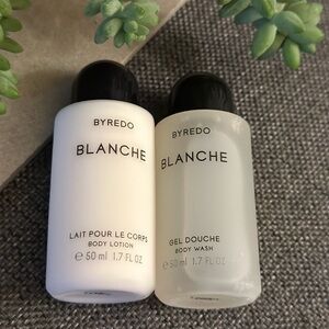 NEW Byredo Blanche Body Wash 50ML & Body Lotion 50ML
